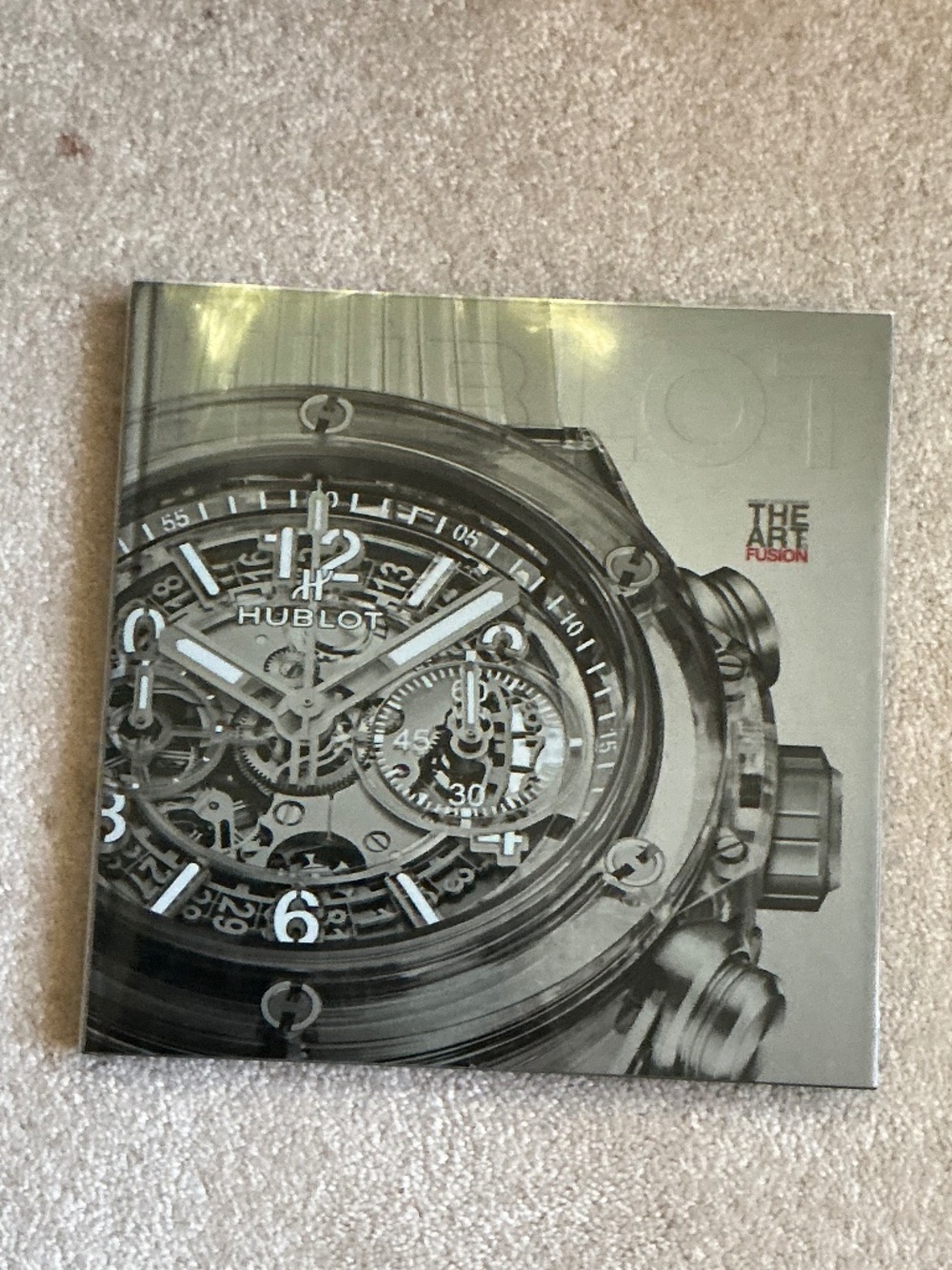 Hublot The Art of Fusion Hardcover Book Watch Collector Luxury Coffee Table